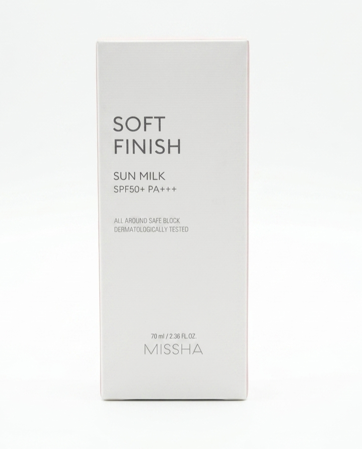 Missha Soft Finish Sun Milk SPF50+  PA+++  70ml