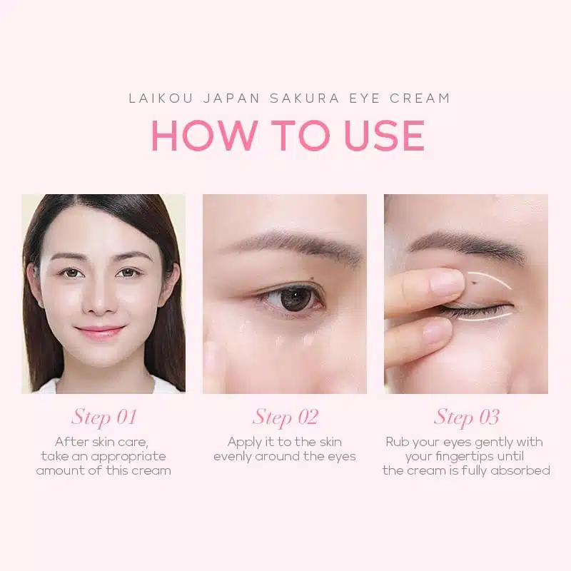 Laikou Japan Sakura Eye Cream – 30gm