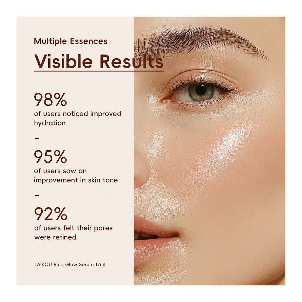 Laikou Rice Glow Serum: The Secret to Radiant, Glass Skin in Bangladesh