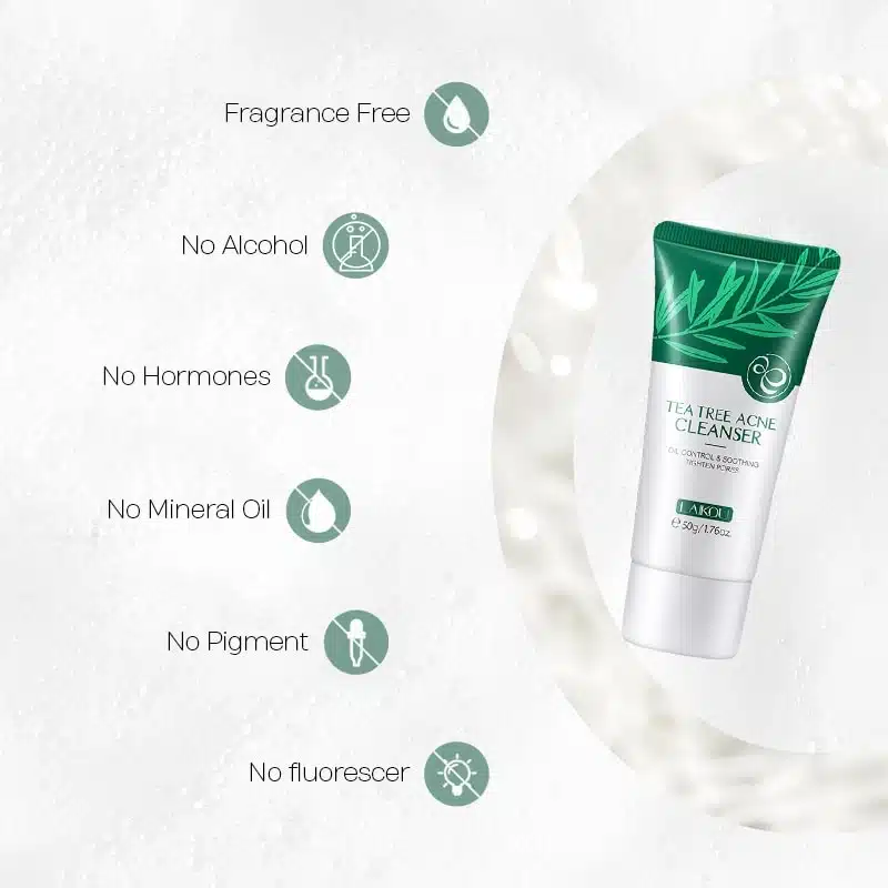 Laikou Tea Tree Acne Cleanser – 50gm