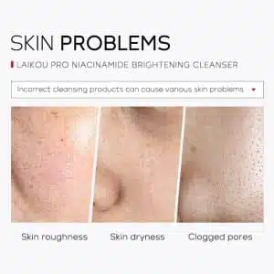 Laikou Pro Niacinamide Brightening Cleanser – 50ml
