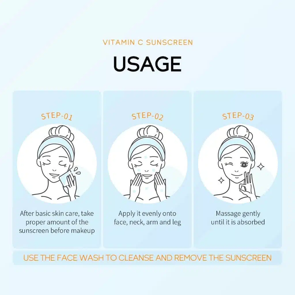 Laikou Vitamin C Brightening Sunscreen – 30g