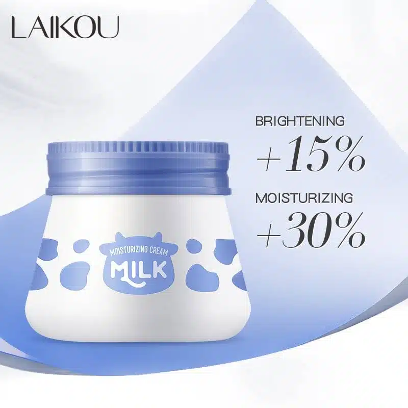 Laikou Milk Moisturizing Cream Whitening Anti Wrinkles Cream – 55g