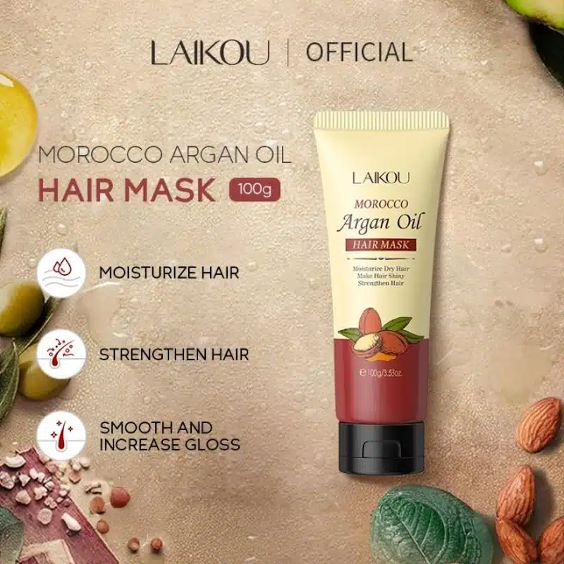 Laikou Morocco Argan Oil Hair Mask – 100g
