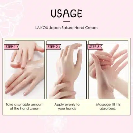 LAIKOU Sakura Hand Cream – 30g