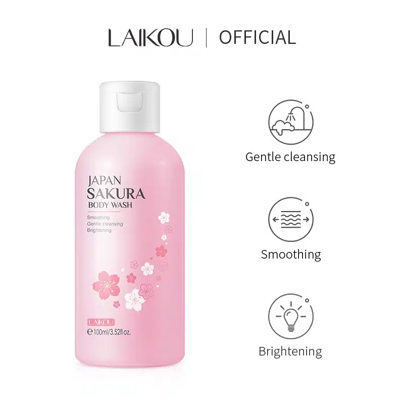 Laikou Japan Sakura Body Wash – 100gm