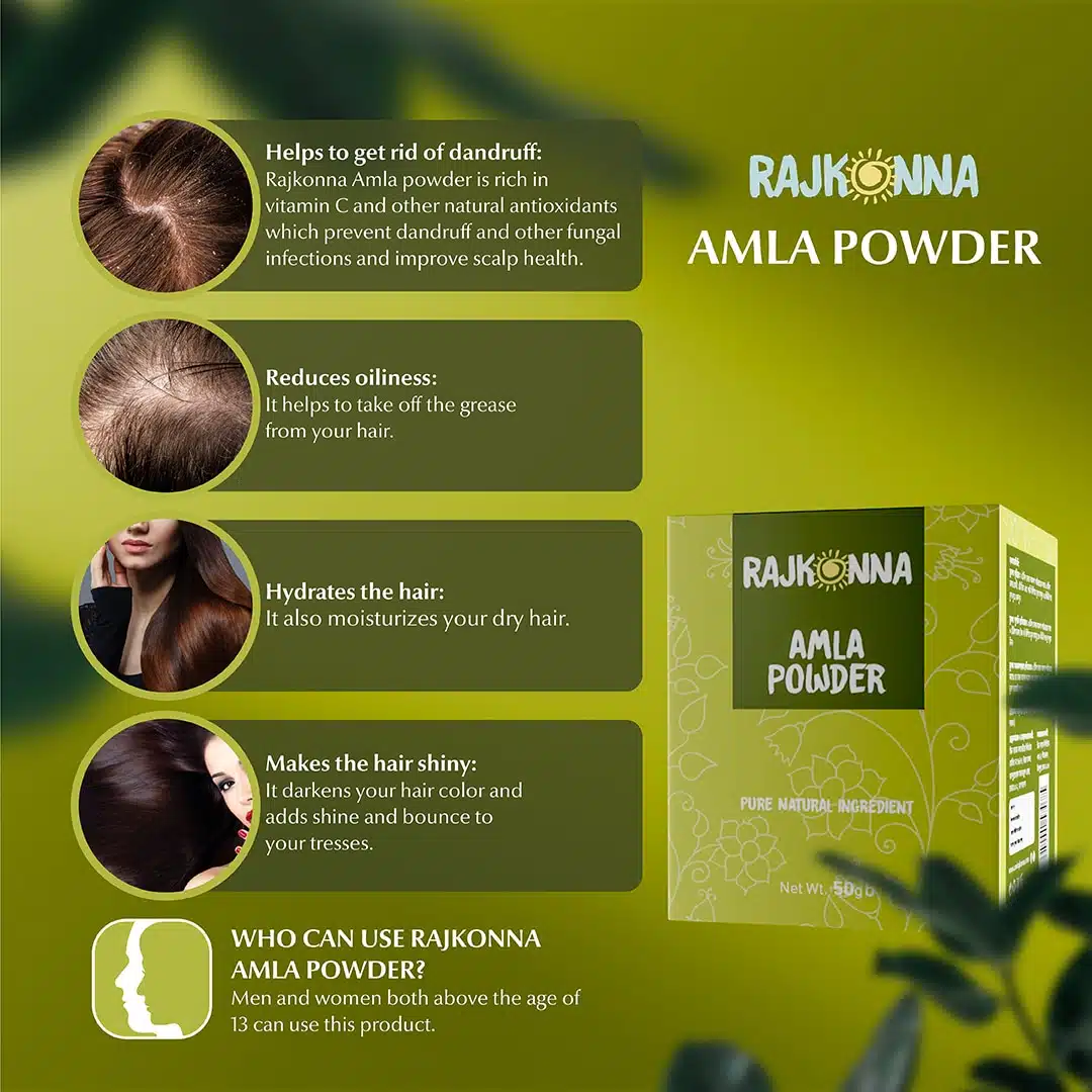 Rajkonna Amla Powder – 50gm
