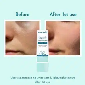 WishCare Niacinamide Oil Balance Fluid Sunscreen SPF 50 PA++++ 50g