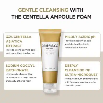 SKIN1004 Madagascar Centella Ampoule Foam Cleanser 125m