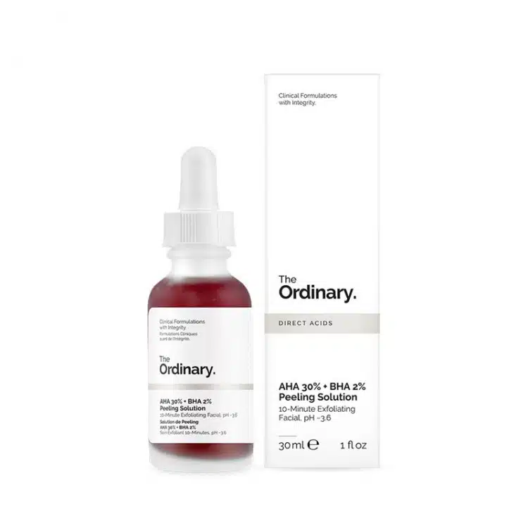 The Ordinary AHA 30% + BHA 2% Peeling Solution Serum – 30ml