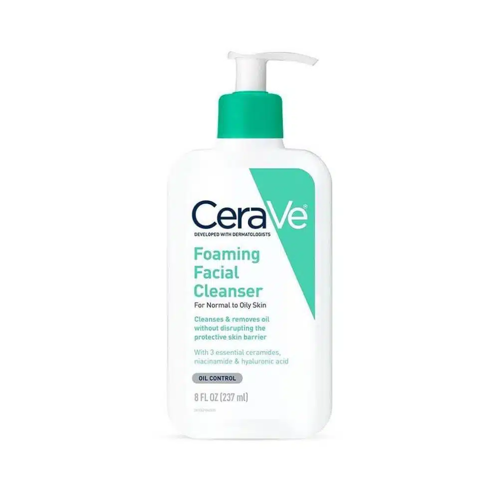 Cerave Foaming Facial Cleanser For Normal To Oily Skin - 237Ml Click to enlarge Cerave Foaming Facial Cleanser for Normal to Oily Skin – 237ml