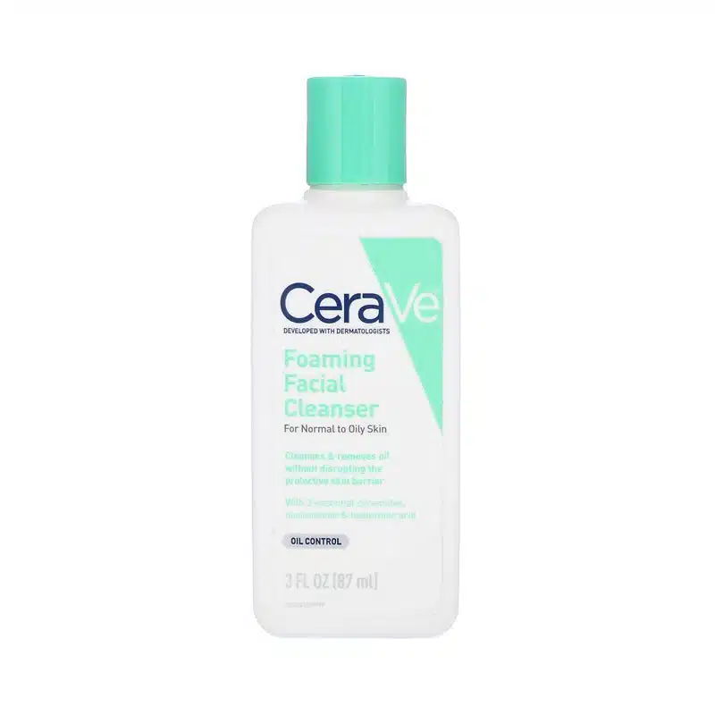 Cerave Foaming Facial Cleanser For Normal To Oily Skin - 87Ml Click to enlarge Cerave Foaming Facial Cleanser for Normal to Oily Skin – 87ml