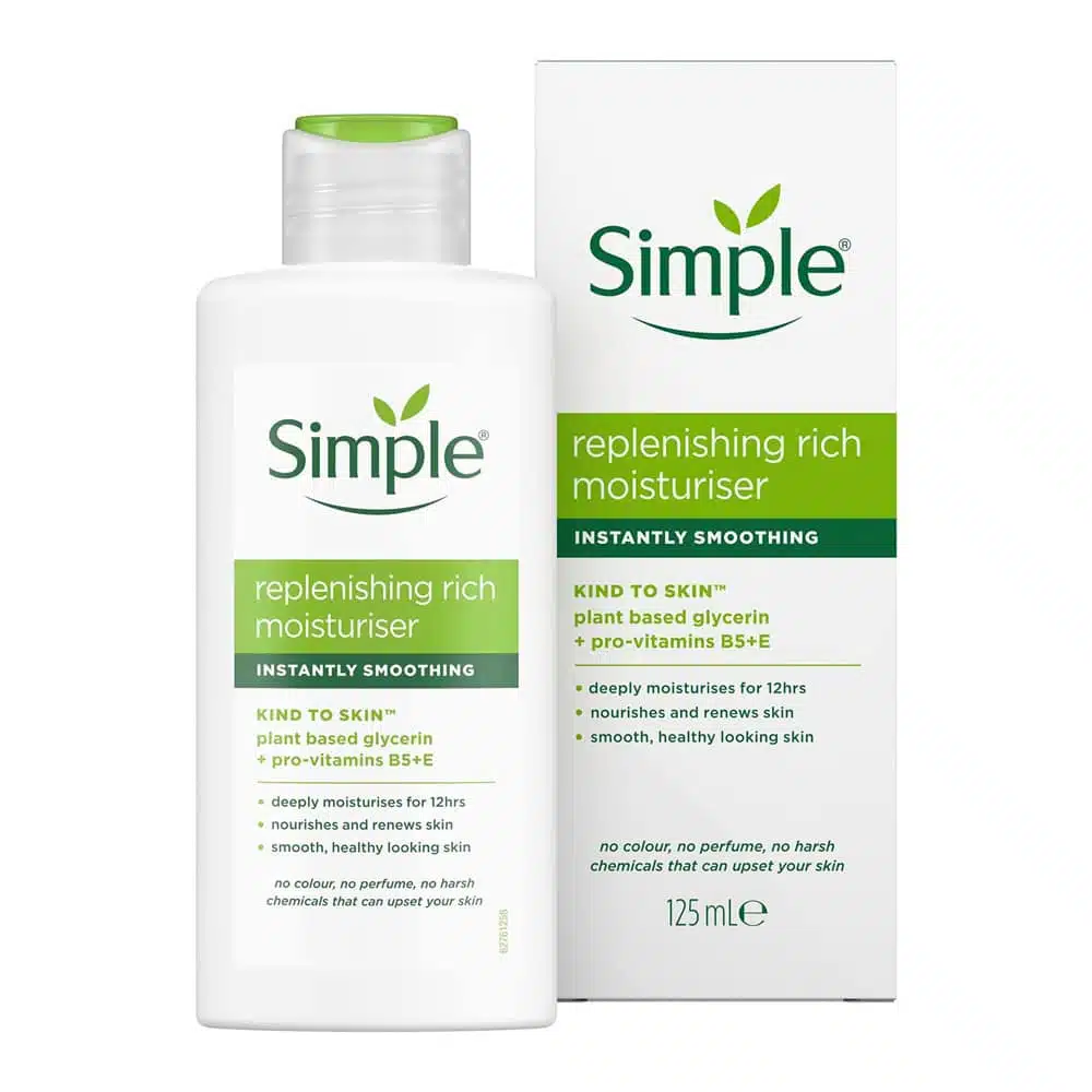 Simple Kind to Skin Replenishing Rich Moisturiser – 125ml