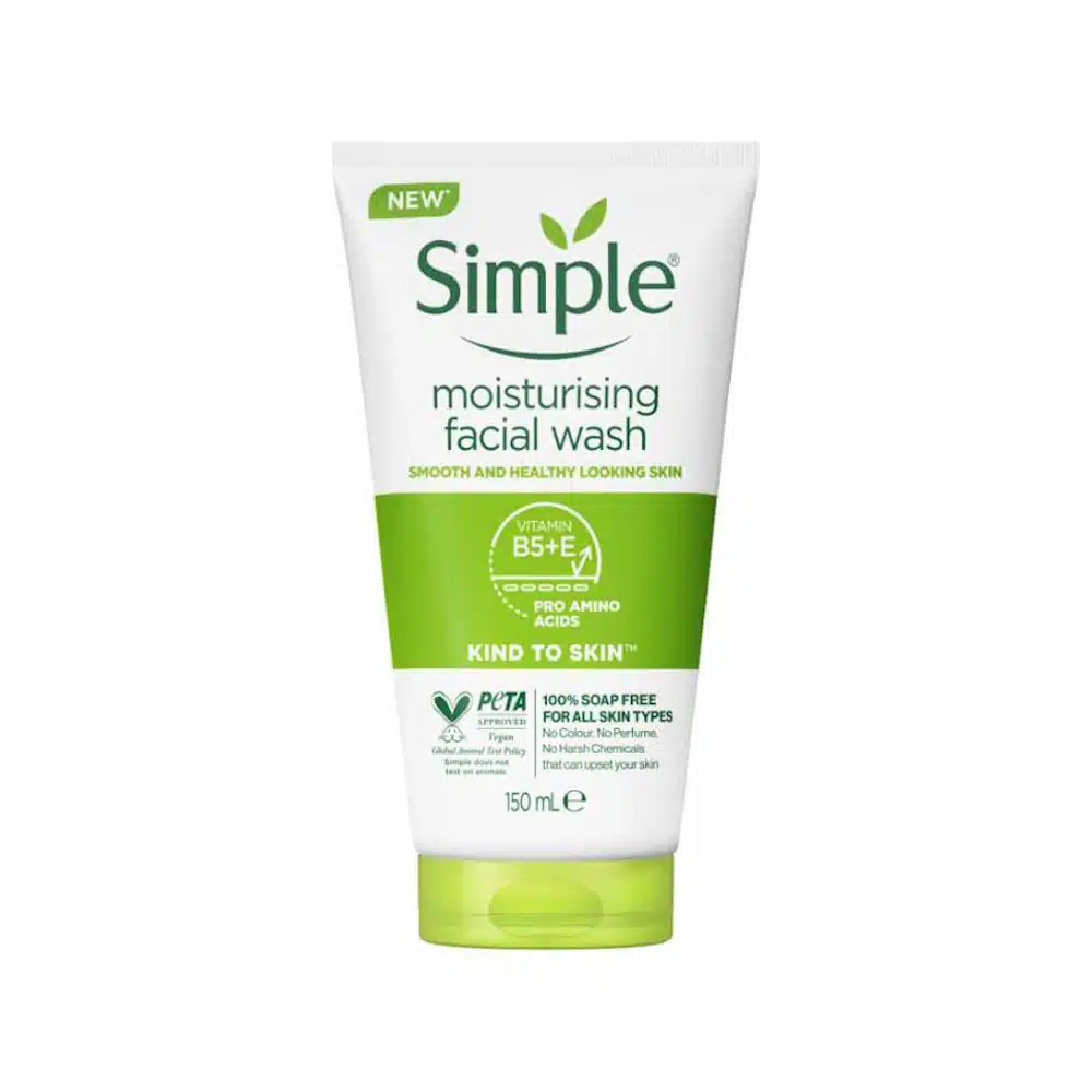 Simple Kind to Skin Moisturising Face Wash – 150ml
