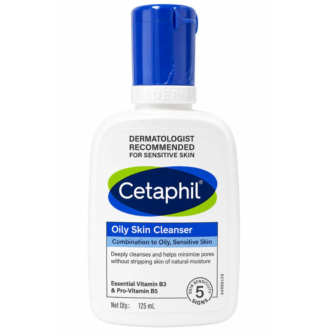 Cetaphil Oily Skin Cleanser Combination to Oily Sensitive Skin – 125ml