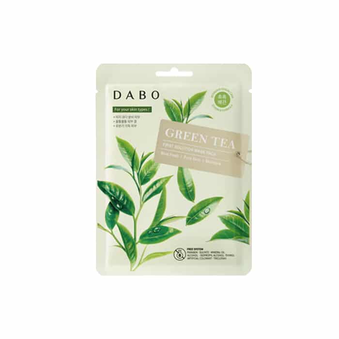 Dabo Green Tea Sheet Mask Click to enlarge DABO Green Tea Sheet Mask