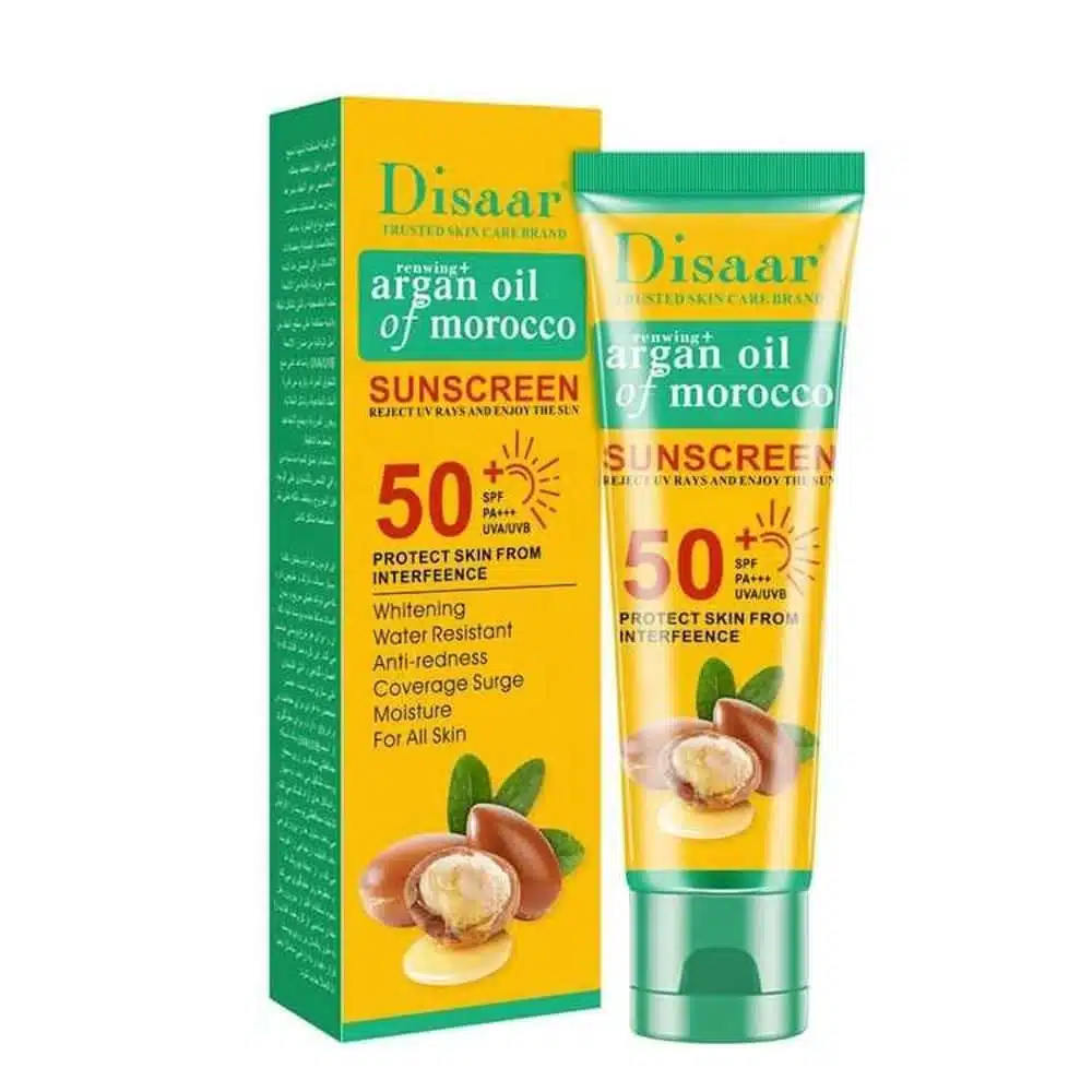 Disaar Argan Oil of Morocco Sunscreen 50+spf Pa+++ – 50g