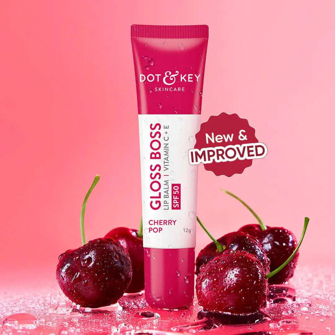 Dot & Key Lip Balm Cherry Pop Vitamin C + E SPF 30 12gm