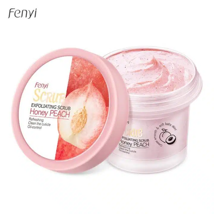 Fenyi Honey Peach Body Scrub | Exfoliating 100g
