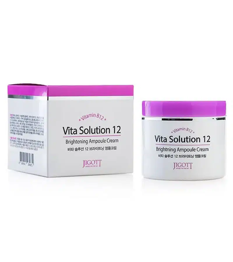 Jigott Vita Solution 12 Brightening Ampoule Cream – 100ml