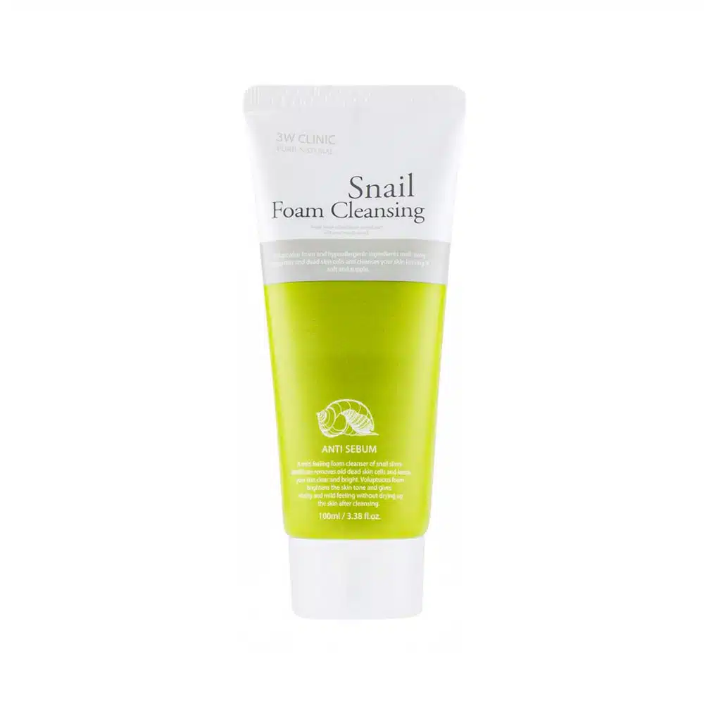 3w Clinic Snail Foam Cleansing- 100ml