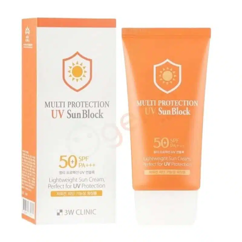 3w Clinic Multi Protection Uv Sun Block SPF Pa+++ – 70ml