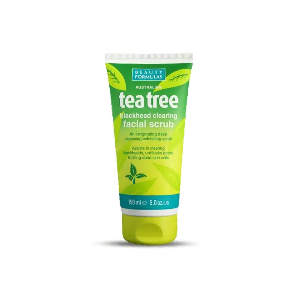 Beauty Formulas Tea Tree Scrub – 150ml
