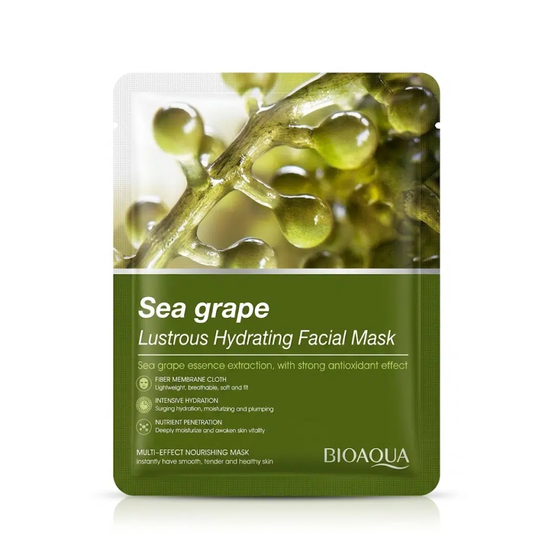 Bioaqua Grape Lustrous Sheet Mask 25g