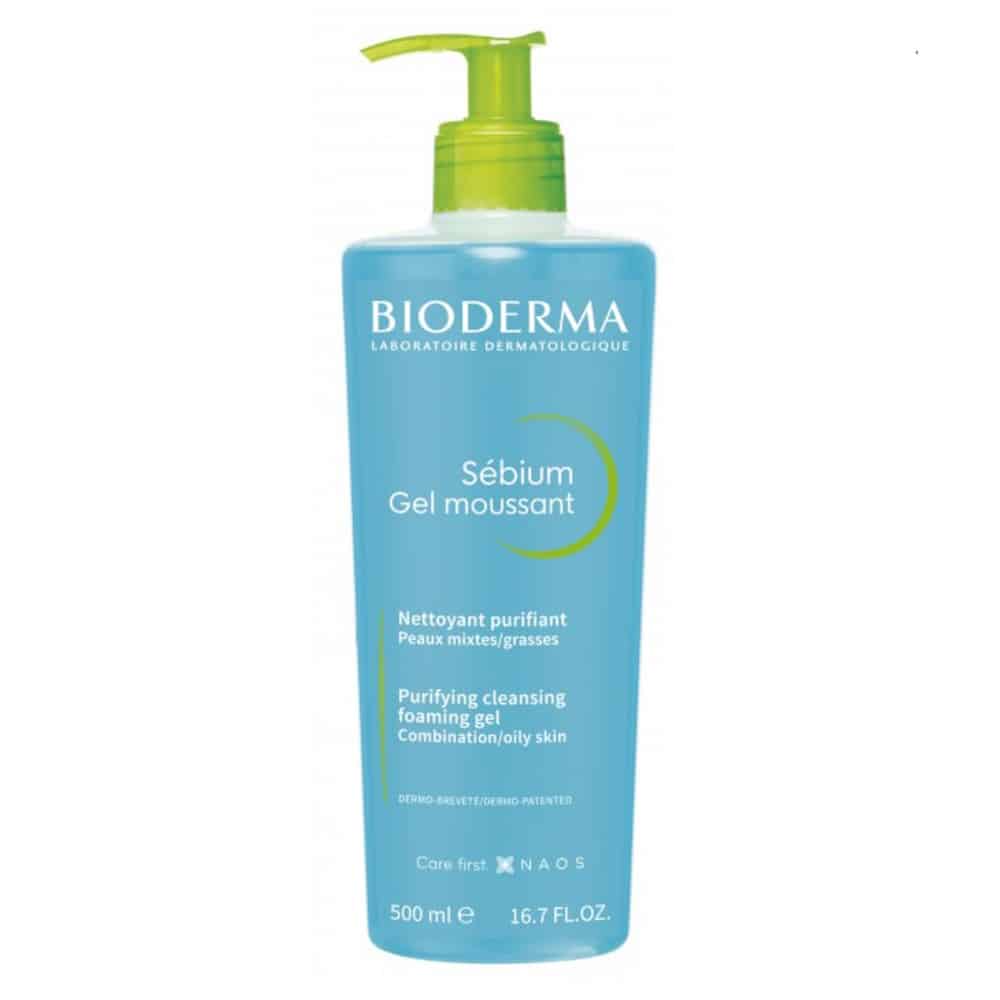 Bioderma Sebium Gel Moussant Purifying Cleansing Foaming Gel 500ml