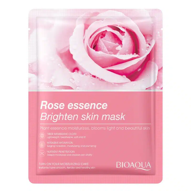 Bioaqua Rose Essence Brighten Skin Sheet Mask – 25g