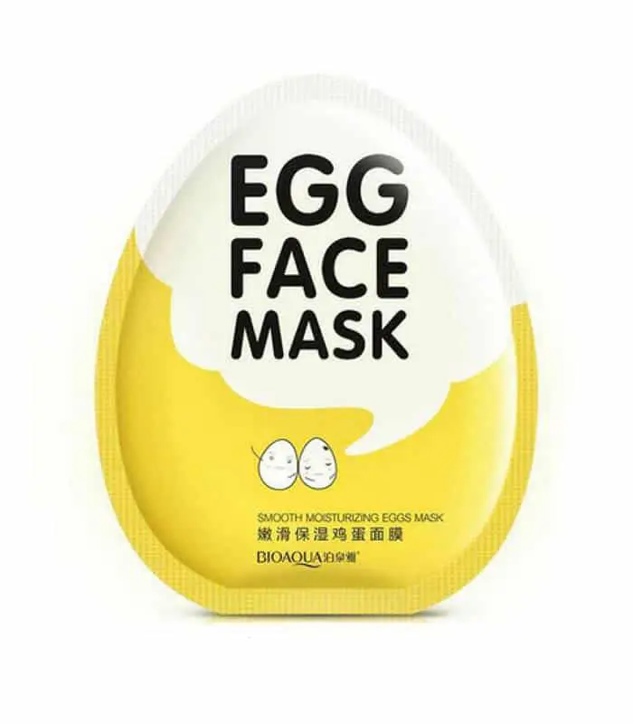 Bioaqua Egg Face Sheet Mask 25g