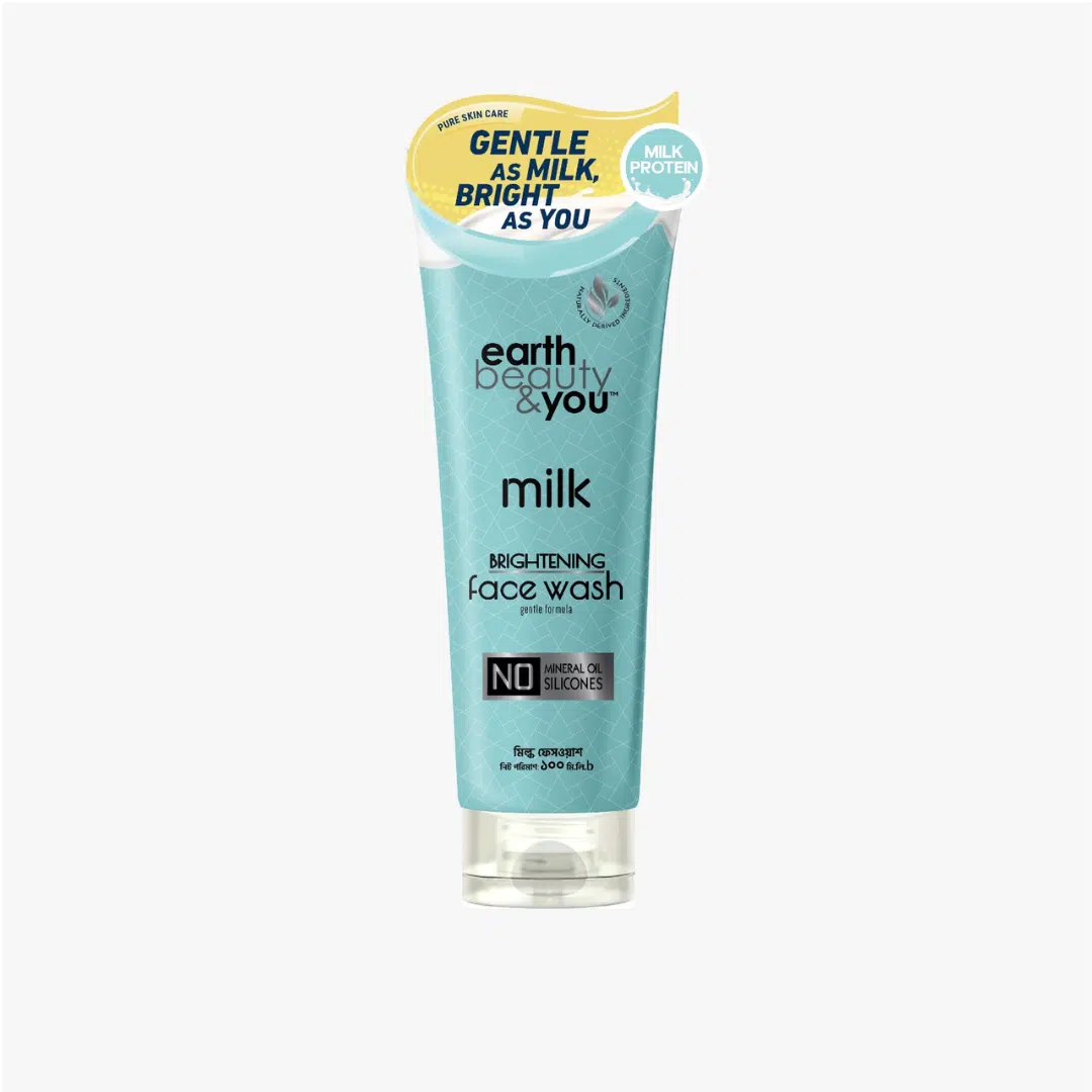 Earth Beauty & You Milk Brightening Face Wash 100ml