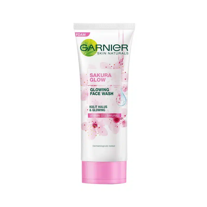 Garnier Sakura Glow Glowing Face Wash Facial Cleanser – 100ml