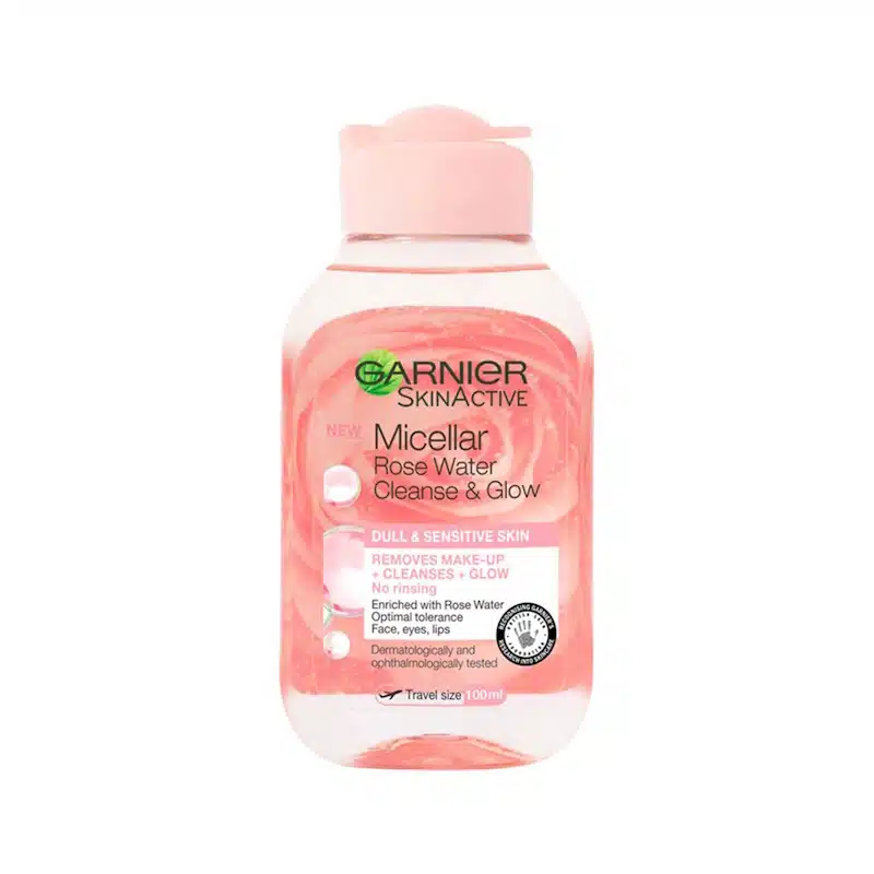 Garnier Micellar Rose Glow Cleansing Water – 100ml