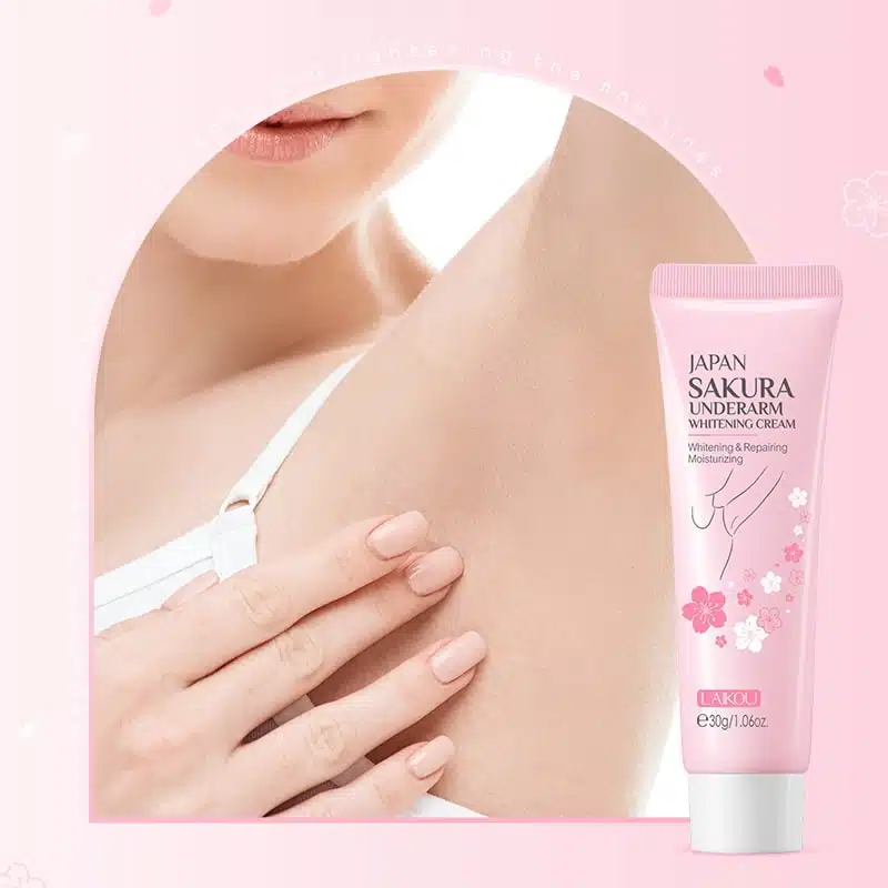 LAIKOU Japan Sakura Underarm Whitening Cream 30gm