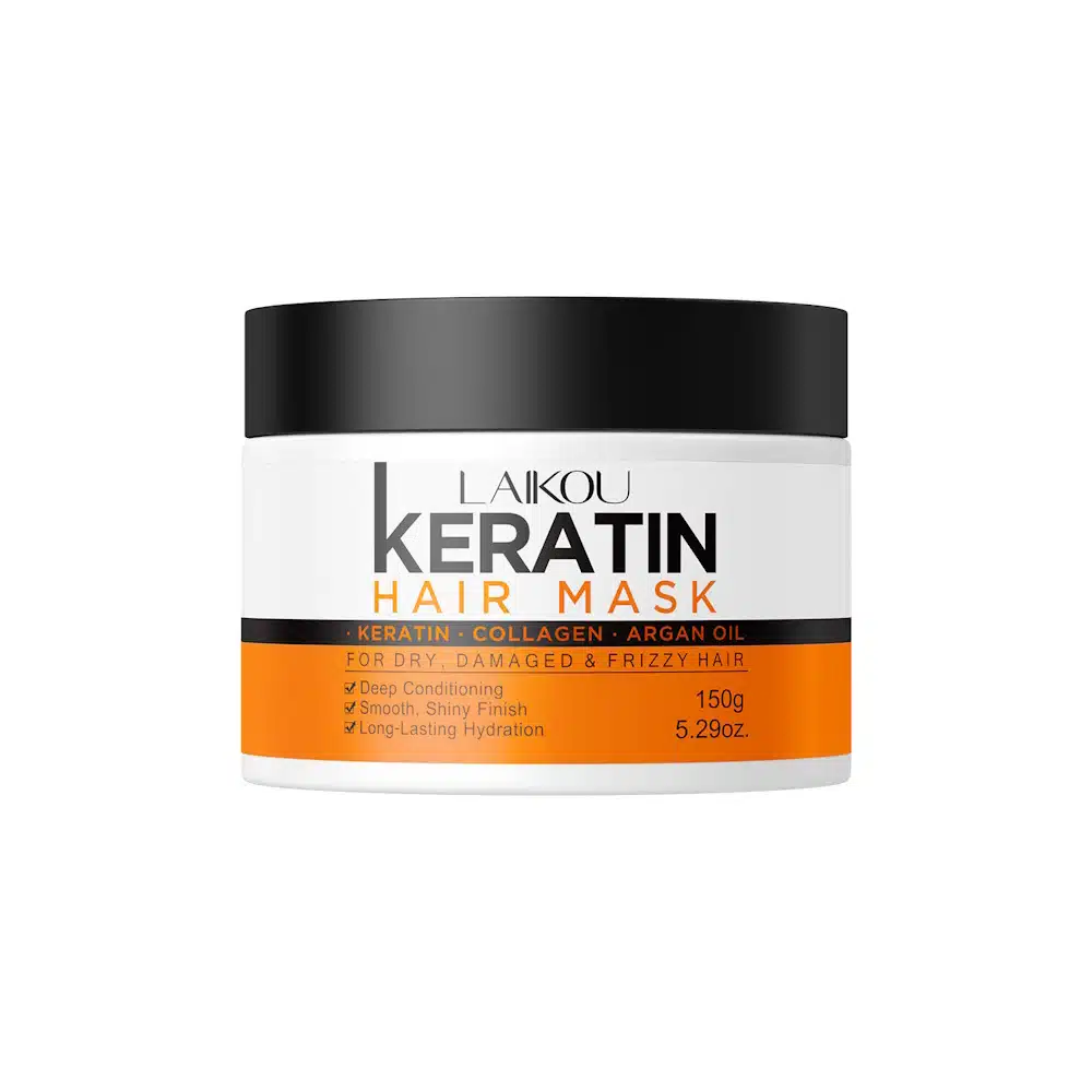 Laikou Keratin Hair Mask Repairing Argan Oil Collagen Hair Care 150g