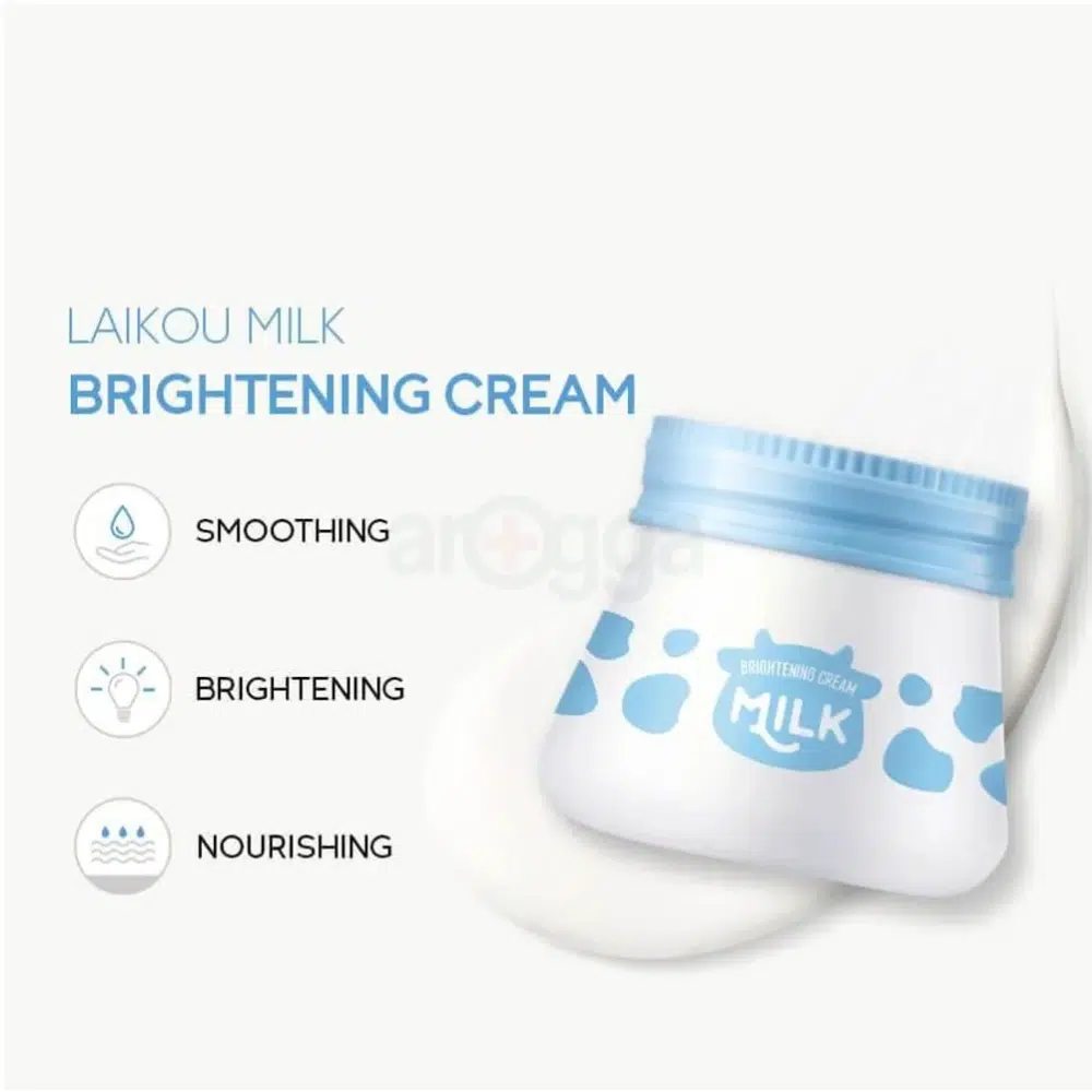 LAIKOU Milk Brightening Cream 55g (Nourishing & Smoothing)