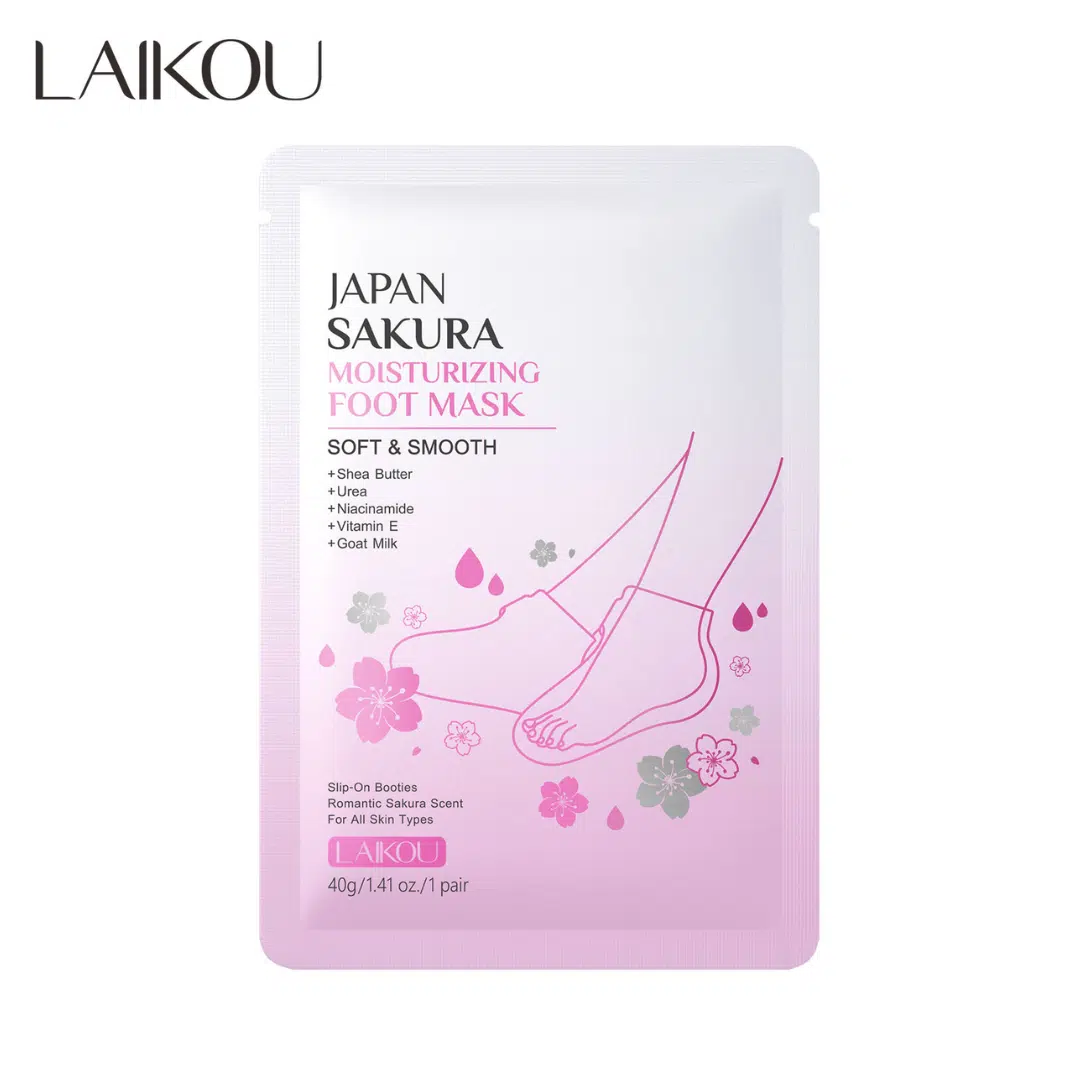 Laikou Japan Sakura Moisturizing Foot Mask