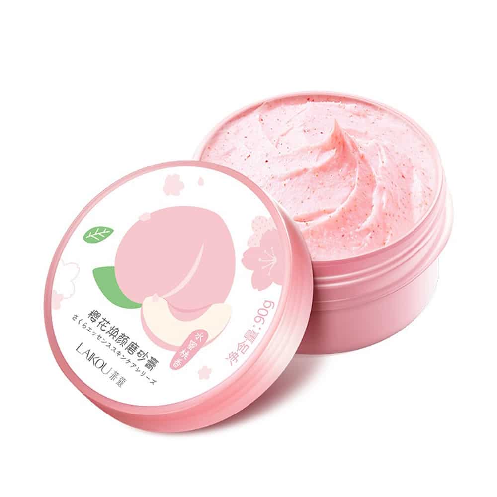 Laikou Peach Body Scrub 90g