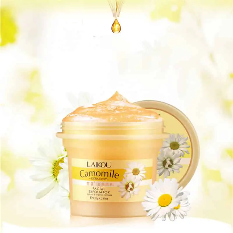LAIKOU Camomile Facial Exfoliator Body Scrub – 120g