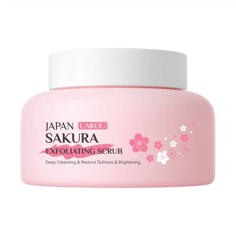 Laikou Japan Sakura Exfoliating Scrub – 100g