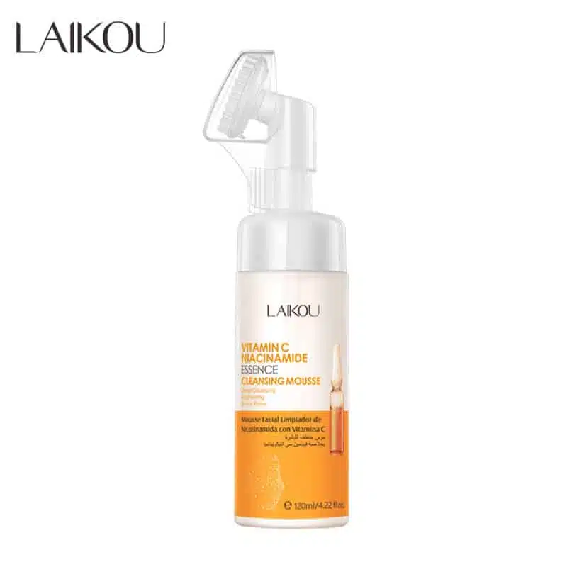 Laikou Vitamin C Niacinamide Foam Cleanser Mousse – 120ml