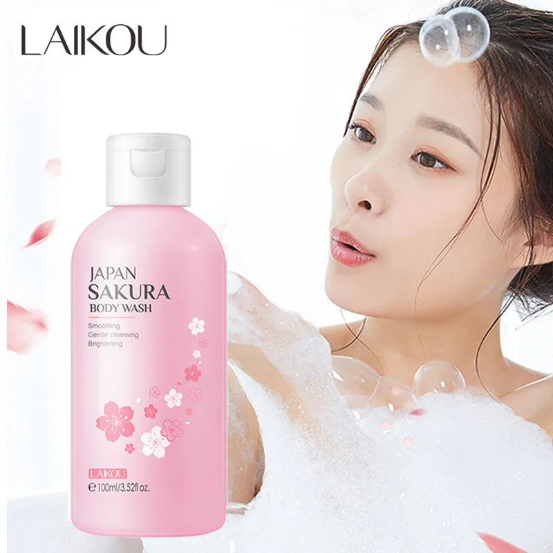Laikou Japan Sakura Body Wash – 100gm