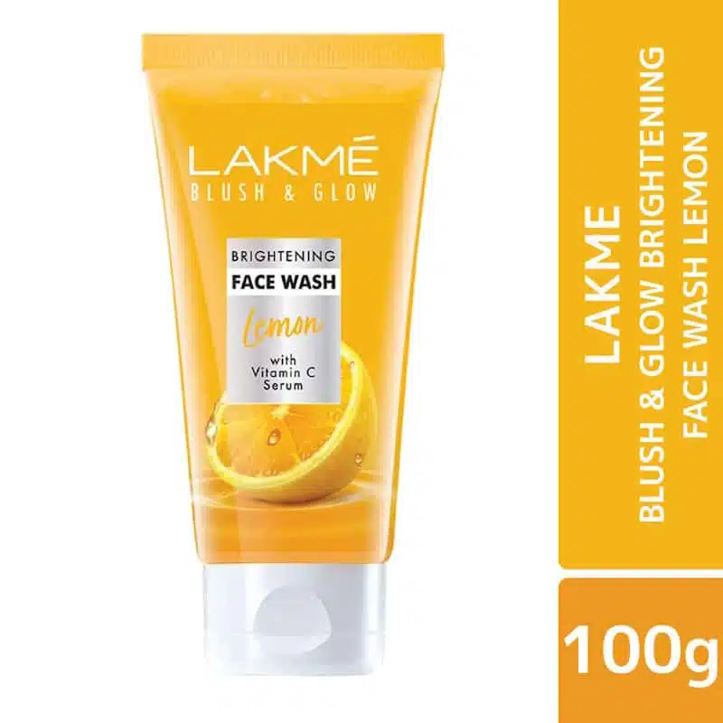Lakme Blush & Glow Brightening Face Wash Lemon 100g
