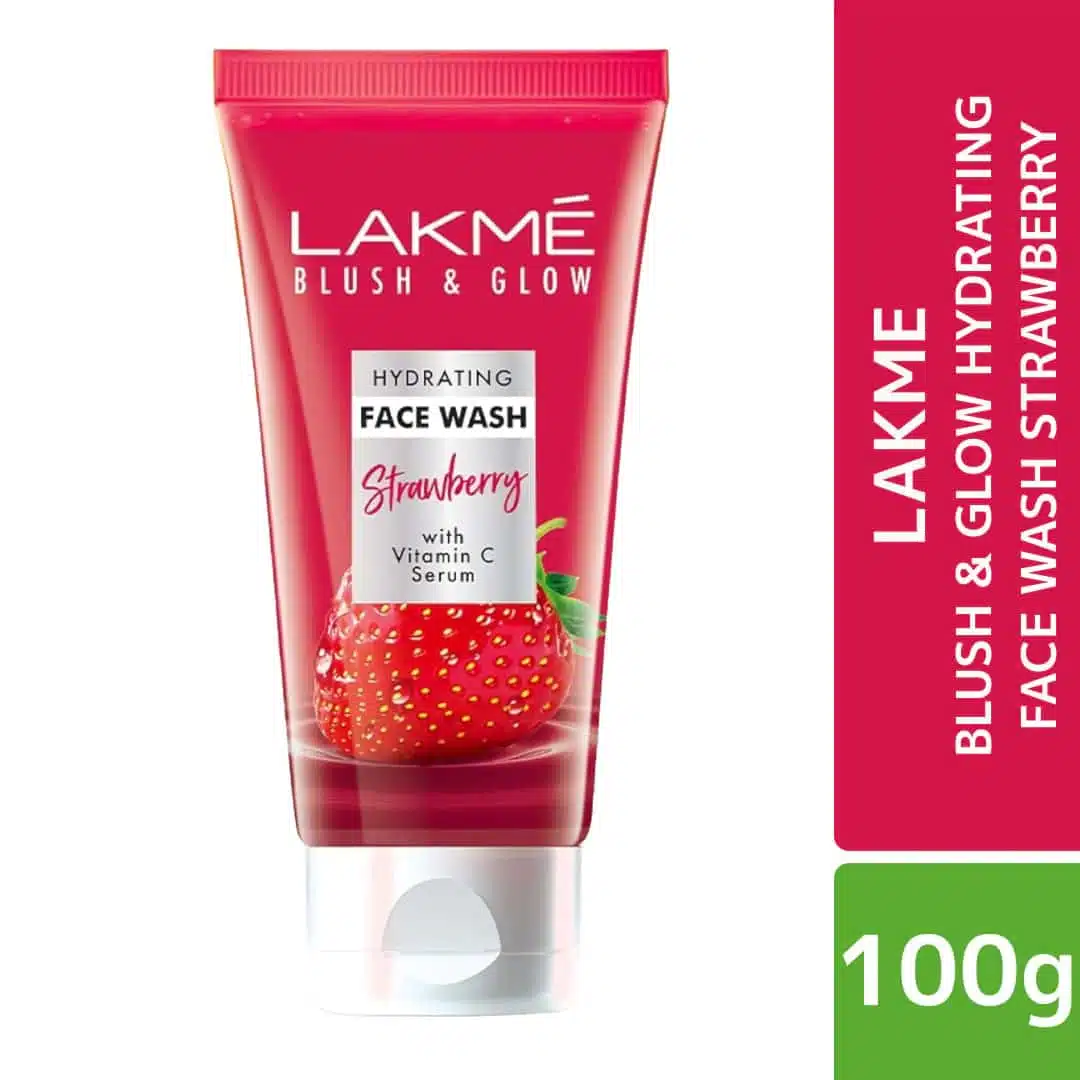 Lakme Blush & Glow Hydrating Strawberry Face Wash 100g