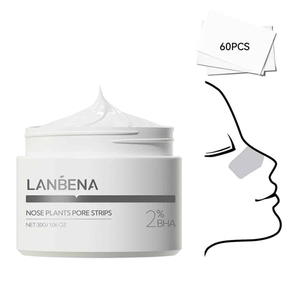 LANBENA Blackhead Remover Nose Plants Pore Strips – 30gm