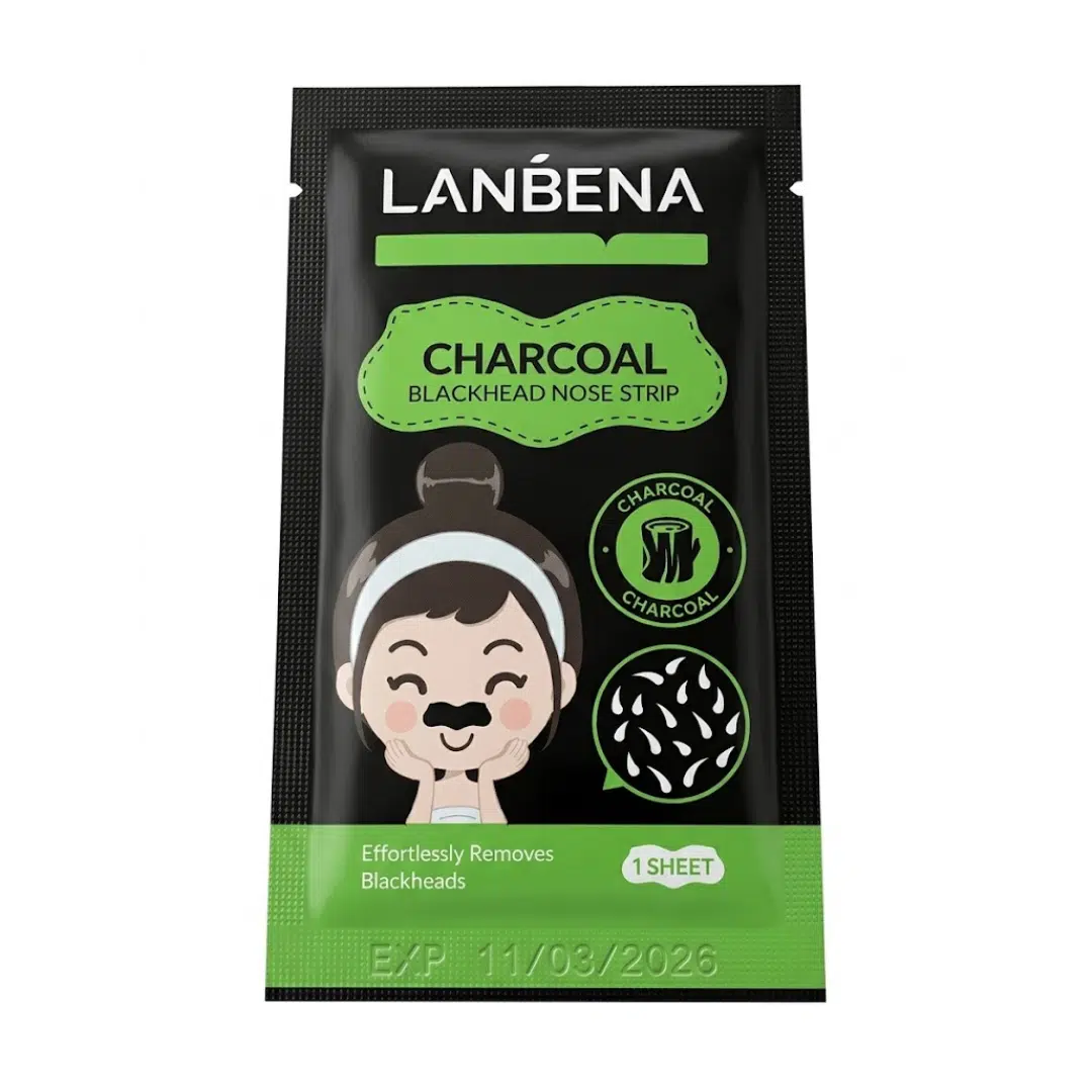LANBENA CHARCOAL BLACKHEAD NOSE STRIP 1PCS