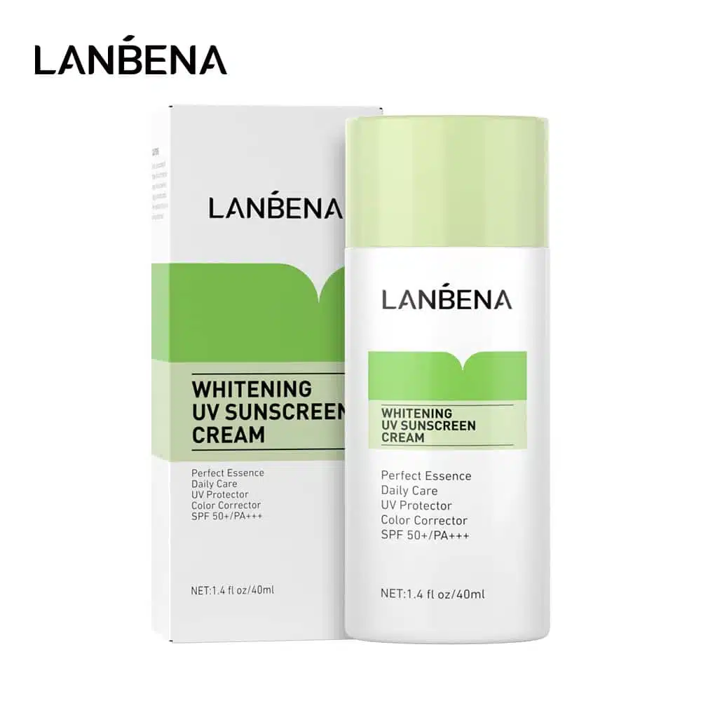 LANBENA Green Whitening Uv Sunscreen Cream SPF50+++ 40ml