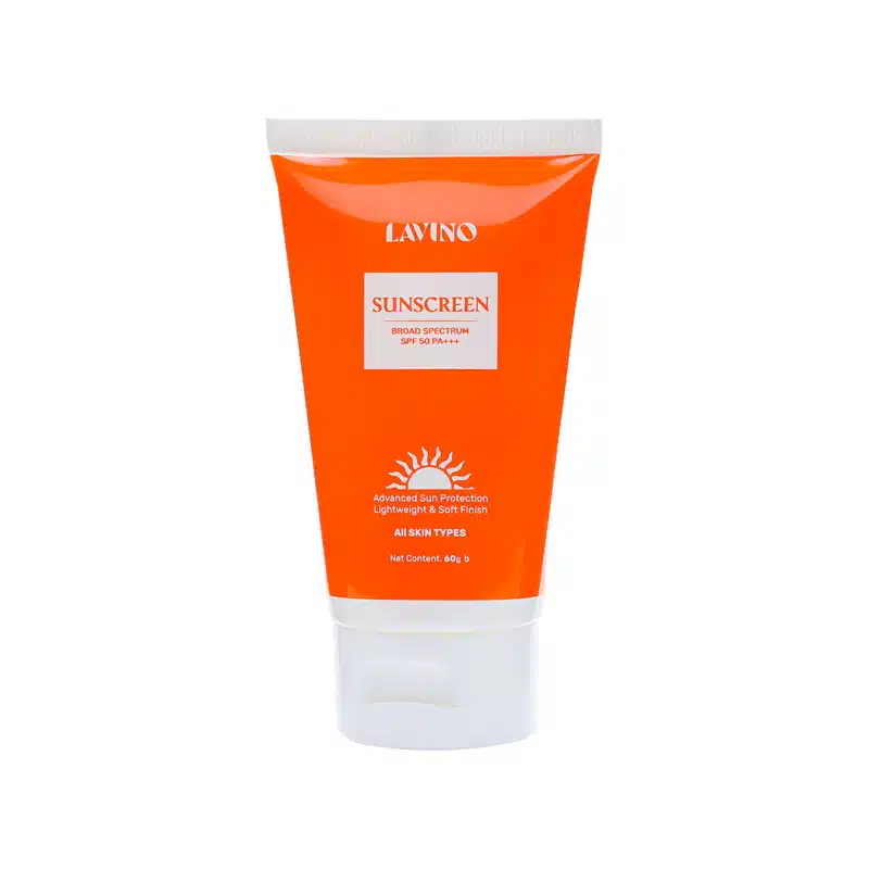 Lavino Sunscreen Broad Spectrum SPF 50 PA+++ 60g