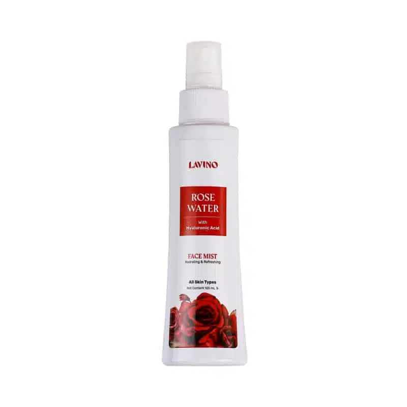 Lavino Rose Water With Hyaluronic Acid Face Mist – 125ml